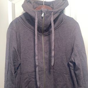 Champion Full Zip High Neck Sweatshirt
